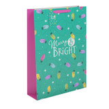 Merry & Bright Gift Bag (Extra-Large) Merry & Bright Gift Bag (Extra-Large)