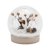 LED Woodland Snow Globe LED Woodland Snow Globe