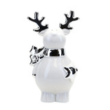 White and Silver Reindeer Decoration White and Silver Reindeer Decoration