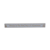 Family Is The Best Part of Christmas Plaque 