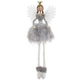 Grey Sitting Angel Decoration Grey Sitting Angel Decoration