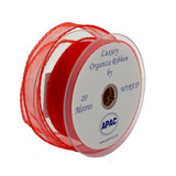 Red Organza Ribbon 30mm Red Organza Ribbon 30mm