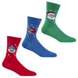 Mens 3 Pack Christmas Design Socks Mens 3 Pack Christmas Design Socks
