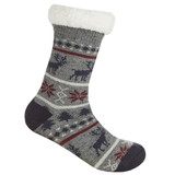 Boys Fairisle Lounge Sock (Assorted Designs) Boys Fairisle Lounge Sock (Assorted Designs)