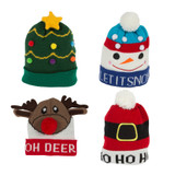 Assorted Child's Knitted Christmas Hat Assorted Child's Knitted Christmas Hat