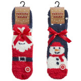 Kids 2 Pack Christmas Cosy Sock (Assorted Designs)