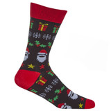 Mens Christmas Design Sock (Assorted Designs)