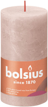 Misty Pink Bolsius Rustic Shine Pillar Candle (130 x 68 mm) Misty Pink Bolsius Rustic Shine Pillar Candle (130 x 68 mm)