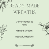 White Feather Wreath (30cm) White Feather Wreath (30cm)