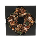Gold Glitter Cinammon Wreath (30cm)