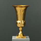 Gold Aluminium Flower Vase (58cm x 34cm)