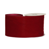 Burgundy Velvet ribbon (100mm x 10yds)