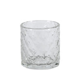 Geometric Glass Candle Holder (7.5cm) Geometric Glass Candle Holder (7.5cm)