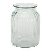 Ribbed Vase (20cm x 14.5cm) Ribbed Vase (20cm x 14.5cm)
