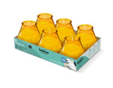 Bolsius Professional Amber Twilight Candles - Set of 6 (104mm x 99mm) Bolsius Professional Amber Twilight Candles - Set of 6 (104mm x 99mm)