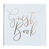 White & Gold Guest Book White & Gold Guest Book