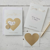 Mint & Gold Guess What Scratch Greeting Cards - Scratch & Reveal Mint & Gold Guess What Scratch Greeting Cards - Scratch & Reveal