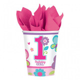 Sweet Birthday Girl Cups (8pk) Sweet Birthday Girl Cups (8pk)