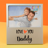 Cheerfull Aluminium Daddy Photo Frame (6 x 4) Cheerfull Aluminium Daddy Photo Frame (6 x 4)