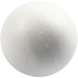 Polystyrene Ball - 10cm. Great for Sweetie Trees! Polystyrene Ball - 10cm. Great for Sweetie Trees!
