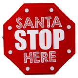 Santa Stop Here Sign Santa Stop Here Sign