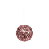 Pretty in Pink Glitter Bauble (Dia10cm) Pretty in Pink Glitter Bauble (Dia10cm)