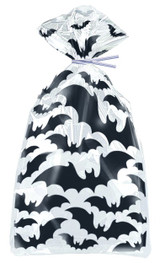 Pack of 20 Black Bats Halloween Cello Bags Pack of 20 Black Bats Halloween Cello Bags