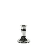 Celestia Candlestick- Electroplate Silver Glass (10cm) Celestia Candlestick- Electroplate Silver Glass (10cm)