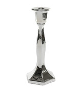 Valentia Candlestick - Electroplate Silver Glass (23cm) Valentia Candlestick - Electroplate Silver Glass (23cm)