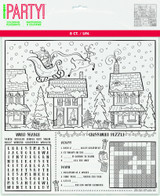 Santa Christmas Colouring