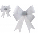 Large Silver Gift Bow (37 x 49 x 13cm) Large Silver Gift Bow (37 x 49 x 13cm)