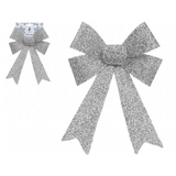 Silver Gift Bow (22 x 32 x 7cm) Silver Gift Bow (22 x 32 x 7cm)