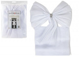 White Luxury DIY Door Bow 