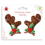 Christmas Antler Hair Clips Christmas Antler Hair Clips