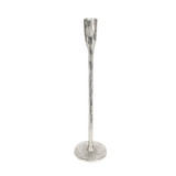 Organic Covent Garden Candle Stick Raw Silver (H26cm) Organic Covent Garden Candle Stick Raw Silver (H26cm)