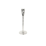 Organic Covent Garden Candle Stick Raw Silver (H20cm) Organic Covent Garden Candle Stick Raw Silver (H20cm)