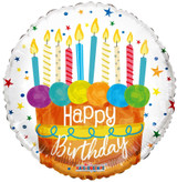 ECO Balloon - Birthday Cake and Candle (18 Inch) ECO Balloon - Birthday Cake and Candle (18 Inch)