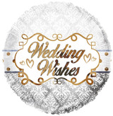 ECO 18 inch Wedding Wishes Balloon