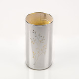 Light Up Silver Tube Lamp - All of Me