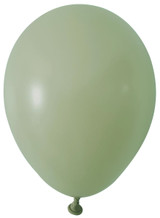 Sage Green Round Shape Latex Balloon - 5 inch (Pk 100) Sage Green Round Shape Latex Balloon - 5 inch (Pk 100)