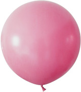 Pink Jumbo Latex Balloon - 24 inch (Pk 3) Pink Jumbo Latex Balloon - 24 inch (Pk 3)