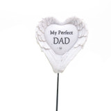 Graveside Angel Wings Stake - Dad