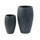 Set of 2 Grey Hortus Matrix Set of 2 Grey Hortus Matrix