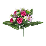 Bright Pink Pembroke Starflower Mixed Posy Bright Pink Pembroke Starflower Mixed Posy