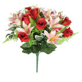 Red Pembroke Lily Mixed Bunch Red Pembroke Lily Mixed Bunch