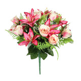 Dark Pink Pembroke Lily Mixed Bunch Dark Pink Pembroke Lily Mixed Bunch