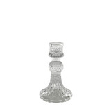 Juliet Candlestick - Clear Glass (13cm) Juliet Candlestick - Clear Glass (13cm)