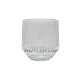 Rigel Ribbed Votive (9.5cm x 9.7cm) Rigel Ribbed Votive (9.5cm x 9.7cm)