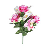 Pembroke Pink Orchid and Rose Mixed Bunch Pembroke Pink Orchid and Rose Mixed Bunch