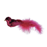 Burgundy Velvet Bird (30cm) Burgundy Velvet Bird (30cm)